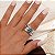 Anel Feminino Conjunto Ajustável - Imagem 3