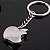 Chaveiro Maçã Aço Inox Tipo Apple - Imagem 4