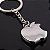Chaveiro Maçã Aço Inox Tipo Apple - Imagem 1