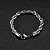 Pulseira Aço Inox 5 mm Luxo Trançada - Imagem 4