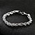 Pulseira Aço Inox 5 mm Luxo Trançada - Imagem 5