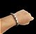 Pulseira de Caveira - Estilo Europeu - Prata s925 - Imagem 5