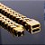 Corrente Masculina + Pulseira Grumet Banhada a Ouro 18K - Imagem 3