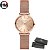Relógio Feminino Minimalista Luxo - Imagem 1