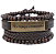 Pulseiras Masculinas Fé + Força + Coragem - Kit - Imagem 1