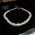 Colar Cravejado Gargantilha Strass - Imagem 1