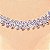 Tornozeleira Cravejada Strass - Imagem 4