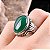 Anel Masculino Pedra Verde Fusion Luxury - Imagem 3