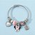 Bracelete Pulseira Berloques Personagem Minnie Terra da Magia - Imagem 1