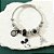 Bracelete Pulseira Berloques Personagem Mickey Terra da Magia - Imagem 2