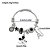 Bracelete Pulseira Berloques Personagem Mickey Terra da Magia - Imagem 4