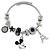 Bracelete Pulseira Berloques Personagem Mickey Terra da Magia - Imagem 3