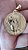 Pingente Medalha Rosto de Jesus Banhada a Ouro 18K - Imagem 4