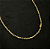 Corrente Masculina Cadeado 4 MM Fecho Canhão - Imagem 1