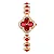 Relógio Feminino Luxo Ruby Glamour - Imagem 3