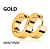 Brinco Masculino Banhado a Ouro 18K Argola - Imagem 1