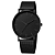 Relógio Masculino Minimalista Ultra Fino Black 40mm – Aço Inoxidável Premium, Elegância e Estilo - Imagem 7