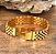 Pulseira Masculina em Aço Inoxidável Dourada e Prateada À Prova d'Água Hipoalergênica - Imagem 4
