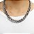 Corrente Masculina Grossa Aço Inox 12 mm 50 cm Frete Grátis - Imagem 3