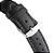 Pulseira de Relógio Yazole Couro Ecológico 22 mm Preto - Imagem 1