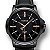 Relógio Masculino Yazole 358 Total Black Pulseira em Couro - Imagem 1