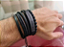 Pulseiras Masculinas Fé + Força + Coragem - Imagem 7