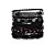 Pulseira de Couro Masculina Ajustável KIT 5 Unidades - Imagem 2