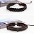 Pulseira de Couro Masculina Ajustável KIT 6 Unidades - Imagem 5
