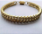 Pulseira Masculina Banhada a Ouro - 9 mm - Imagem 2