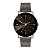Relógio Feminino Preto Pulseira em Aço Fundo Preto com Detalhes em Prata Pontos de Strass Diamante - Imagem 3