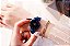 Relógio Feminino Azul Pulseira Magnética Strass Céu Estrelado - Imagem 9