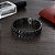 Pulseira de Aço Masculina Inox 316L Bracelete Design de Luxo Preto Black Motion - Imagem 4
