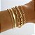 Pulseira Folheada a Ouro KIT - Favorita - Imagem 1