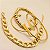 Pulseira Folheada a Ouro KIT - Favorita - Imagem 3