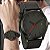 Relógio Masculino Preto Pulseira de Couro Fundo Preto Quartzo - Imagem 1