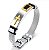 Relógio Masculino Yazole 358 Couro Marrom Fundo Branco + Pulseira em Aço - Imagem 4