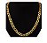 Corrente Masculina Grumet Grossa Banhada a Ouro 18k 12 mm 70 cm Frete Grátis - Imagem 6