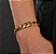 Pulseira Masculina Banhada a Ouro 18K - Grummet - Imagem 4