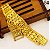 Pulseira de Aço Masculina Dourada Bracelete Grossa Banhado a Ouro 18K Frete Grátis - Imagem 5