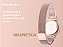 Relógio Feminino Strass Star Universe Pulseira Magnética Rose Gold Números - Imagem 4