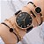 Relógio Feminino Pulseira de Couro Quartzo + 4 Braceletes Frete Grátis - Imagem 1