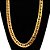 Corrente Masculina Grumet Grossa Banhada a Ouro 18k - 16MM x 70CM Frete Grátis - Imagem 2