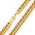 Corrente Masculina Grumet Grossa Banhada a Ouro 18k - 13MM x 70CM Frete Grátis - Imagem 4