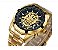Relógio Masculino Dourado Skeleton - Imagem 3