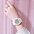Relógio Feminino Digital Quadrado Pulseira Silicone - Imagem 3