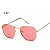Óculos de Sol Unissex com Lentes Hexagonais UV 400 - Imagem 4