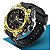 Relógio Masculino Digital Sanda Preto Dourado À Prova D'água Lançamento - Imagem 2