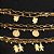Pulseira Feminina Sofisticada Banhada o Ouro 18K - Imagem 2