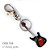 Chaveiro Chapinha Metálica Guitarra - Imagem 5