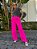 Calça Alfaiataria Flora Pink - Imagem 1